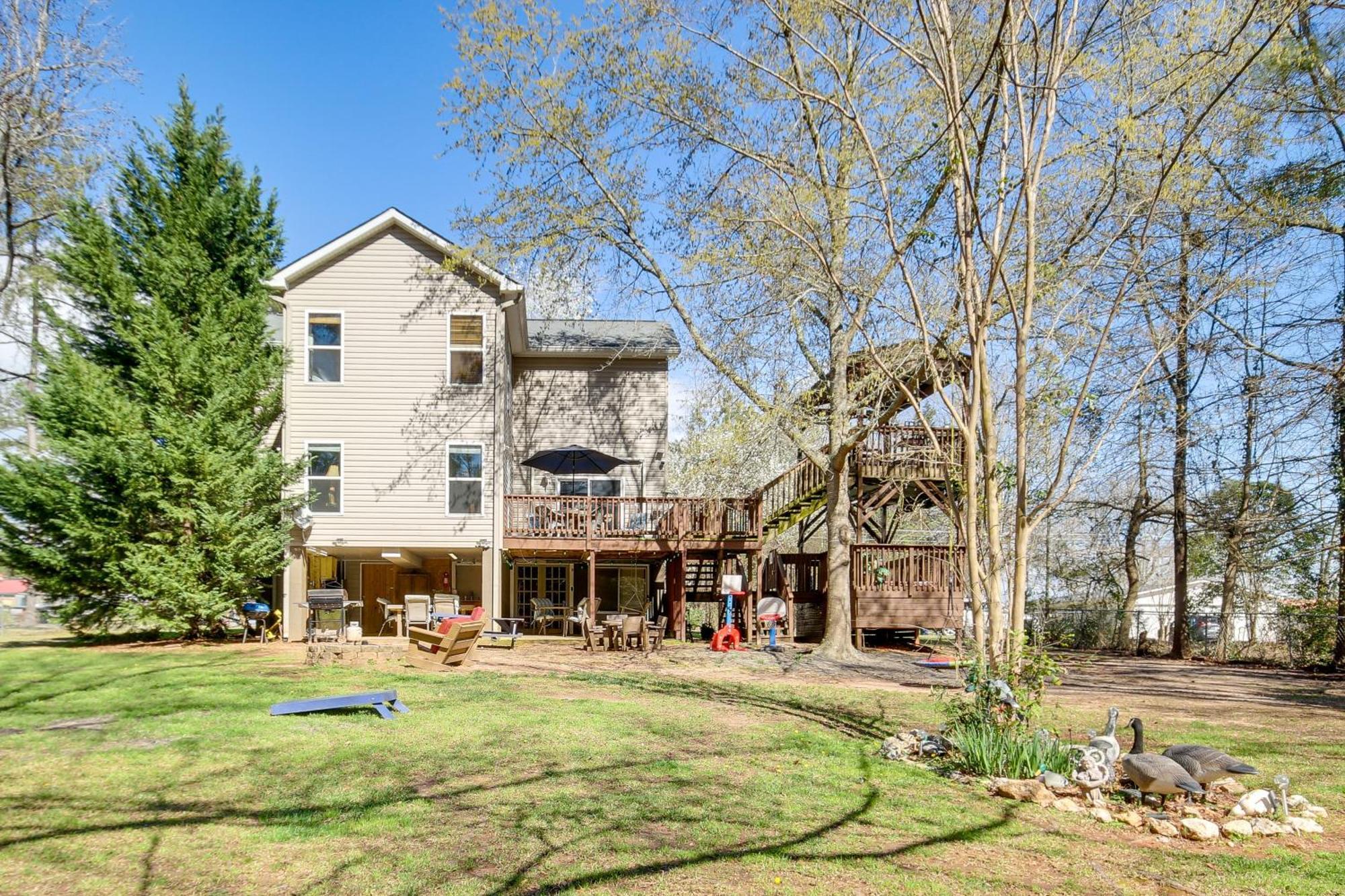 Pet-Friendly Lakehouse View Tower And Fire Pit! Lake Murray Shores ภายนอก รูปภาพ
