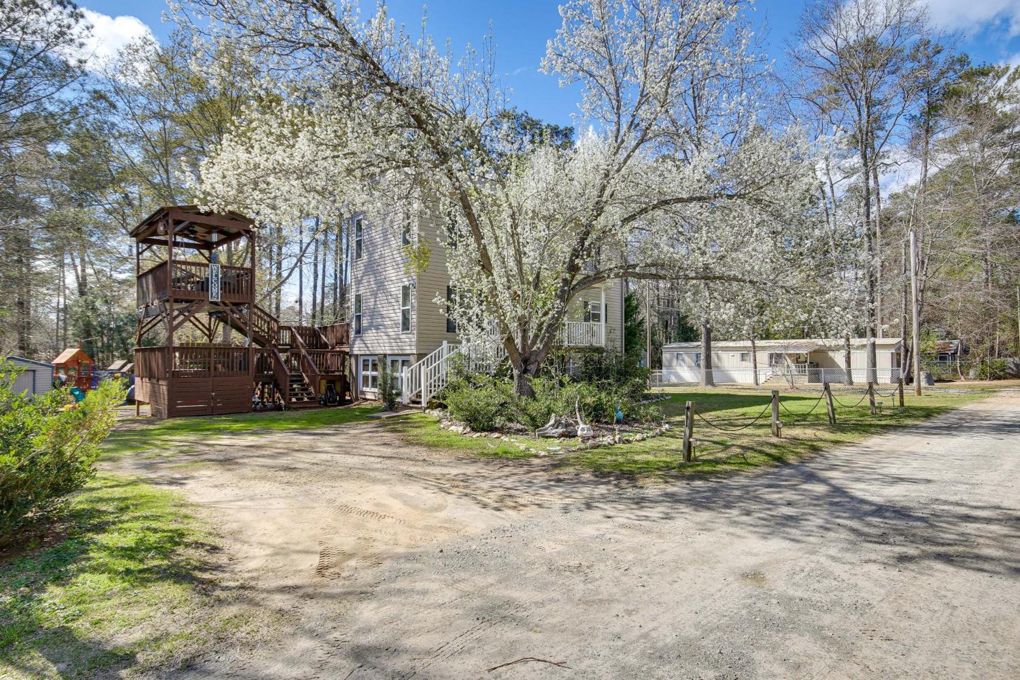 Pet-Friendly Lakehouse View Tower And Fire Pit! Lake Murray Shores ภายนอก รูปภาพ